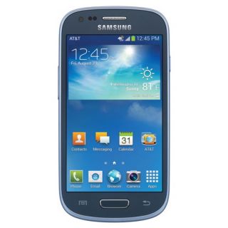Samsung Galaxy S3 Mini G730a 8GB 4G LTE AT&T Unlocked GSM Phone   Blue