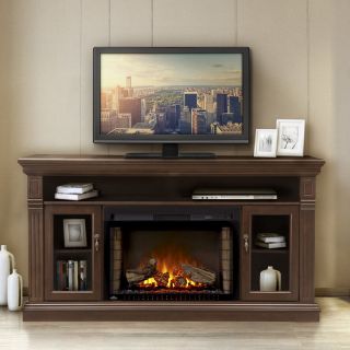 Napoleon The Canterbury 29 in. Electric Fireplace Entertainment Center   Fireplaces