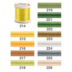 100 Percent Pure Filament Silk 100 Weight 200 Meters Thread