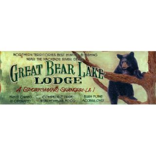 Great Bear Lake Vintage Advertisement Plaque by Vintage Signs
