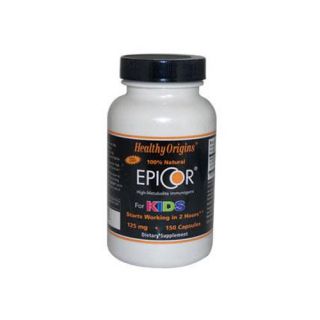 Healthy Origins 355990 Epicor For Kids 125 Mg 150 Capsules