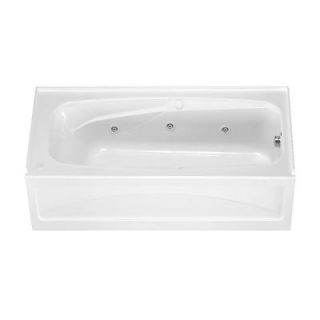 American Standard Colony 5.5 ft. x 32 in. Right Drain Whirlpool Tub with Integral Apron,n White 1748.118.020