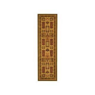 Safavieh Lyndhurst Multicolor and Green Rectangular Indoor Machine Made Runner (Common: 2 x 20; Actual: 27 in W x 240 in L x 0.67 ft Dia)