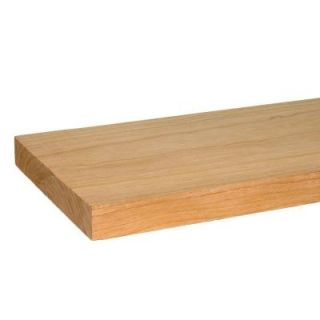 Builder's Choice 1 in. x 6 in. x 8 ft. S4S Cherry Board C16010608X