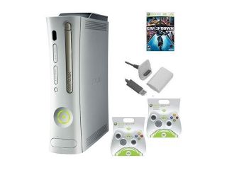 Microsoft Xbox 360 Pro 60GB Bundle 60 GB Hard drive White  Xbox 360 Consoles