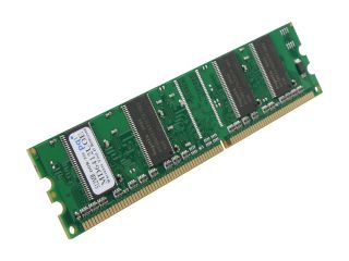 PQI POWER Series 512MB 184 Pin DDR SDRAM DDR 266 (PC 2100) Desktop Memory Model MD6412UOE