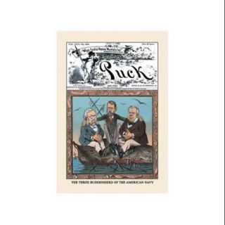 Puck Magazine: The Three Buddensieks Print (Unframed Paper Print 20x30)