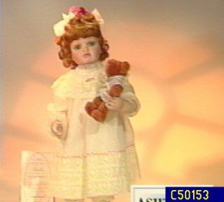 Ashton Drake Lovely Amelia 18 Porcelain Doll   C50153 —
