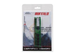 BUFFALO Certified 1GB 240 Pin DDR2 SDRAM DDR2 667 (PC2 5300) Desktop Memory Model D2U667C 1G