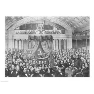 Daniel Webster addressing the United States Senate Poster Print (24 x 18)