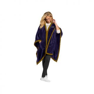 Officially Licensed NFL Soft and Cozy Angel Wrap   Ravens   7773527