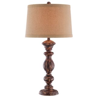 Bernard 33 H Table Lamp with Round Shade by Stein World