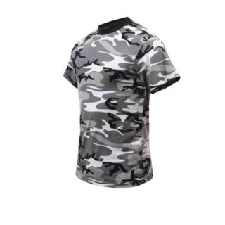 Kids City Camouflage T Shirt   Size Medium