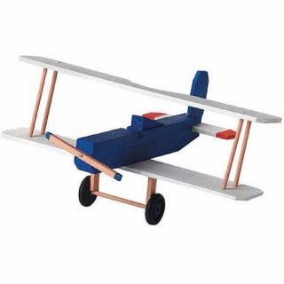 Wood Model Kit, Biplane