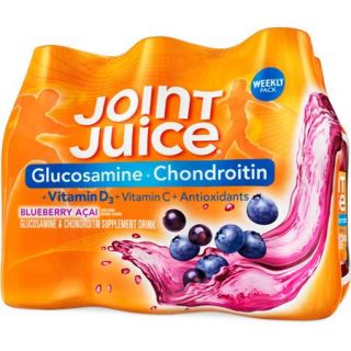 Joint Juice Glucosamine Chondroitin Blend Blueberry Acai 6pk, 8oz
