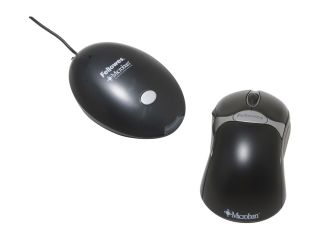 Fellowes 98912 Black 5 Buttons 1 x Wheel USB RF Wireless Optical Mouse