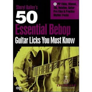 Emedia 50 Essential Bebop Licks You Must Know DVD