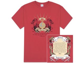Monty Python The Holy Hand Grenade of Antioch with Instructions Red T Shirt