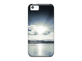 Srv15041IRRg Snap On Cases Covers Skin For Iphone 5c(black N White Sunset)