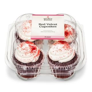Archer Farms Red Velvet Cupcake with Cream Cheese Filling 4 ct
