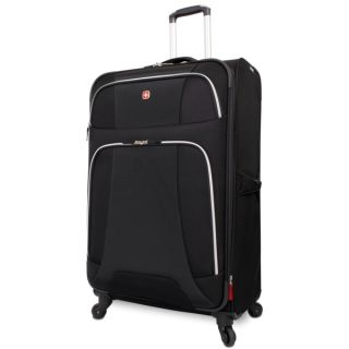Wenger Monte Leone Black 29 inch Large Expandable Spinner Upright