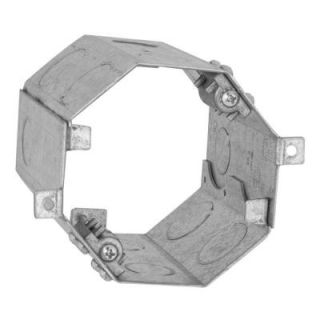 Raco 4 in. Octagon Welded Concrete Ring, 4 in. Deep with 1/2 and 3/4 in. Knockouts (6 Pack) 284