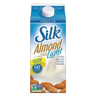 Silk Almond Milk Vanilla Light 64oz