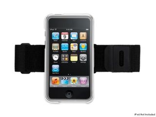 Griffin 8253 ITCLRBA iClear Shell Case with Belt Clip and Armband for iPod Touch 2G / 3G, Clear