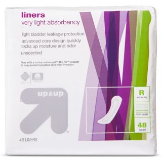 up & up™ Thin Absorbent Liner   48 Count