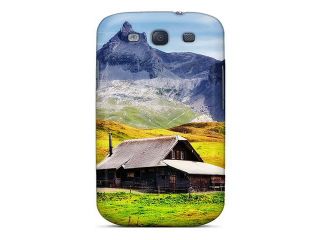 Hot Tzv7208nQgt Case Cover Protector For Galaxy S3  House In The Mountains In Autumn