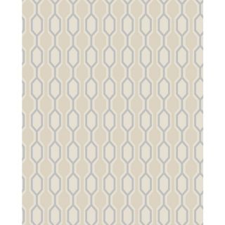 Graham & Brown Beige Strippable Non Woven Paper Unpasted Textured Wallpaper
