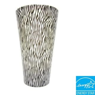 It's Exciting Lighting Vivid Series Zebra Style Indoor/Outdoor Battery Operated 5 LED Sconce IEL 2723G