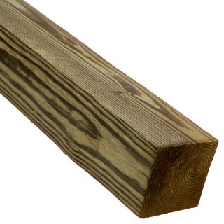 Severe Weather #2 Pressure Treated Lumber (Common: 6 x 6 x 18; Actual: 5.5 in x 5.5 in x 216 in)