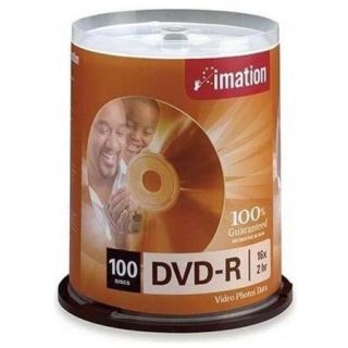 Imation 18059 16x Dvd r 4.7gb 100 Pack Spindle