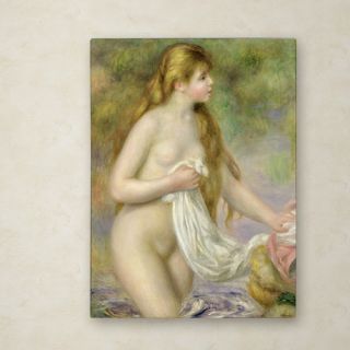 Bather with Long Hair 189 by Pierre Renoir Photographic Print on