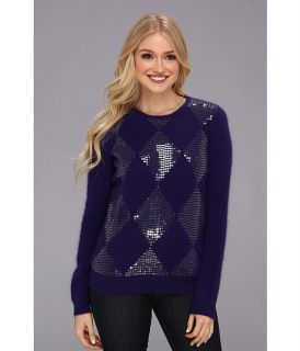 fred perry crew neck sweater w sequins peacock