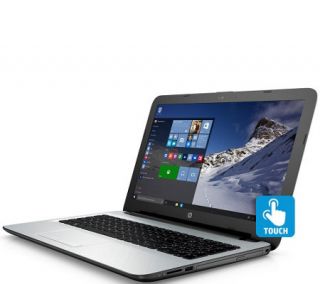 HP 15 Touch Windows 10 QuadCore Laptop 4GB RAM 500GBHD Lifetime Tech —
