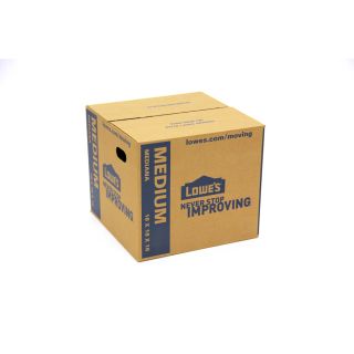 Medium Cardboard Moving Box (Actual: 18 in x 16 in)