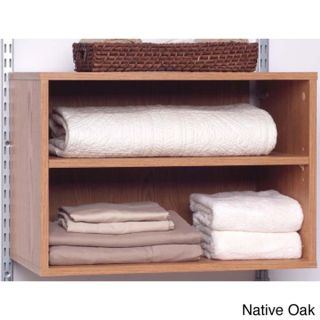 Talon Native Oak Open Shelf Organizer
