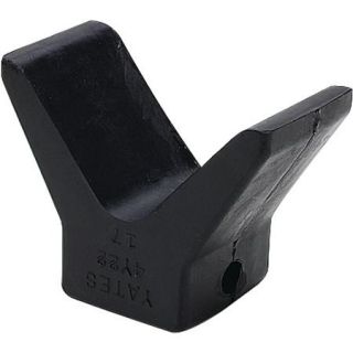 Seachoice Black Rubber Molded "Y" Bow Stop
