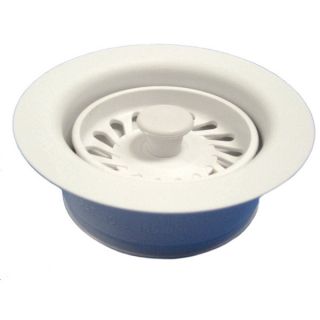 Disposal Flange and Stopper Matte White  ™ Shopping   Big