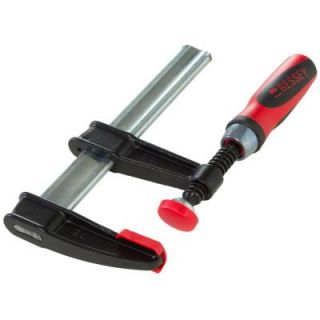 BESSEY TGJ Series 6 in. Bar Clamp with Composite Plastic Handle and 2 1/2 in. Throat Depth TGJ2.506+2K