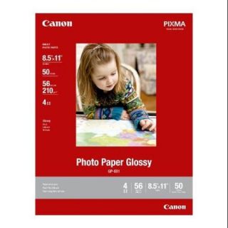 Canon Glossy Photo Paper Gp 601 Photo Paper   For Inkjet Print   Letter   8.50" X 11"   210 G/m   Glossy   98 Brightness   50 Sheet (8649b003)