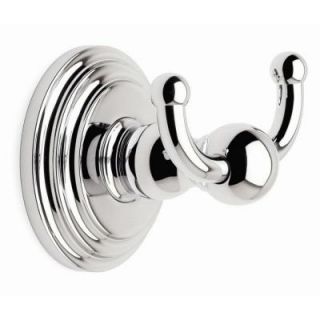 Ginger Chelsea Double Robe Hook in Polished Chrome 1111/PC