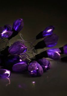 Every Flower is Illuminated Light Set in Violet  Mod Retro Vintage Electronics