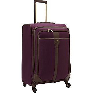 Hartmann Luggage Herringbone Luxe Softside Medium Journey Expandable Spinner