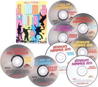 All Time Summer Hits 50s to 90s 8 CD Set   F07126 —