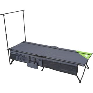 Ozark Trail Instant Cot with Rack and Side Storage, Sleeps 1