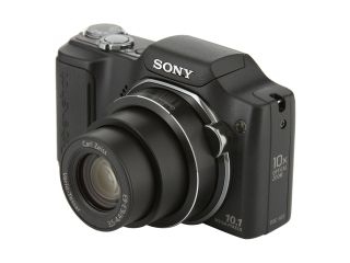 SONY Cyber shot DSC H20 Black 10.1 MP 10X Optical Zoom Digital Camera