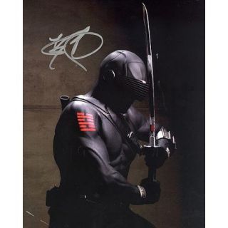 Steiner Sports Ray Park GI Joe In Black Suit Vertical Autographed